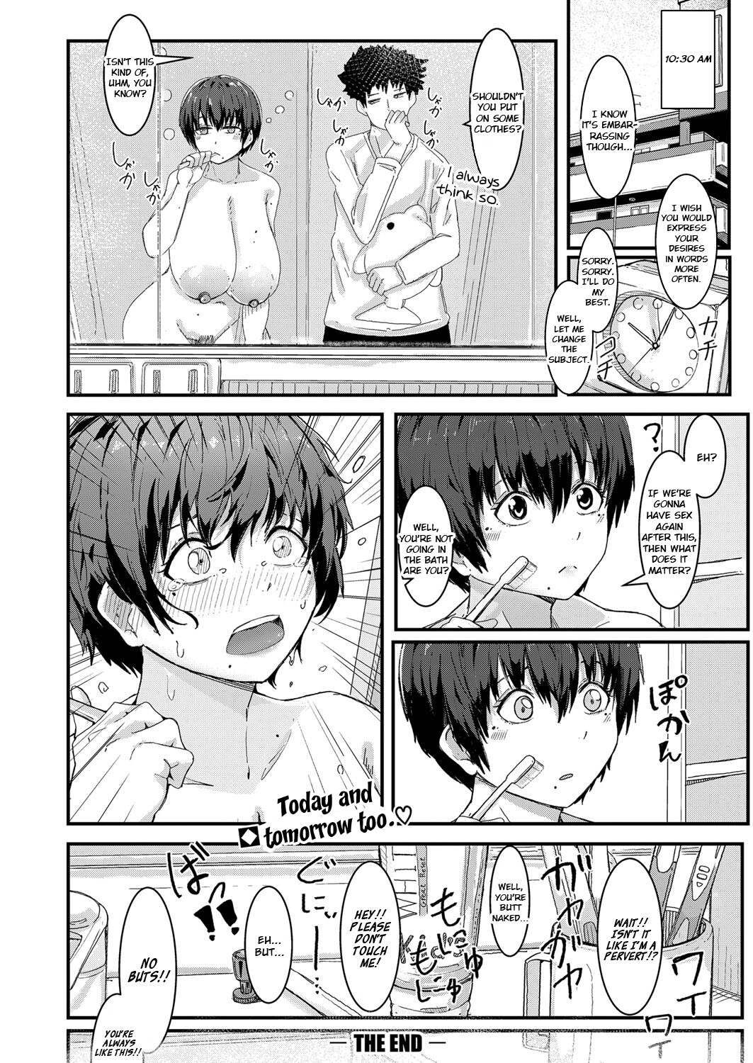 Hentai Manga Comic-My Big Breasted Girlfriend and I Live Together in Love!-Read-26